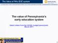 The value of Pennsylvania PowerPoint PPT Presentation