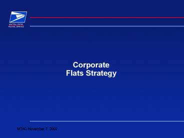 Corporate Flats Strategy