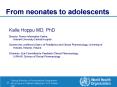 From neonates to adolescents PowerPoint PPT Presentation