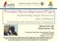 Preventive Services Improvement Project Implementing Bright Futures For Early Childhood: Partnering with Parents PowerPoint PPT Presentation