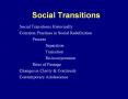 Social Transitions PowerPoint PPT Presentation