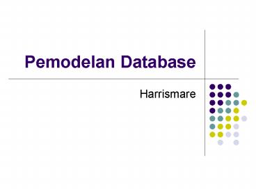 Pemodelan Database
