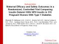 Elisabeth R. Mathiesen, M.D., D.M.S.C., Moshe Hod, M.D., Marina Ivanisevic, M.D., Ph.D., Santiago Duran Garcia, M.D., Ph.D., Lise Br PowerPoint PPT Presentation