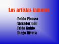 Los artistas famosos PowerPoint PPT Presentation