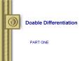 Doable Differentiation PowerPoint PPT Presentation