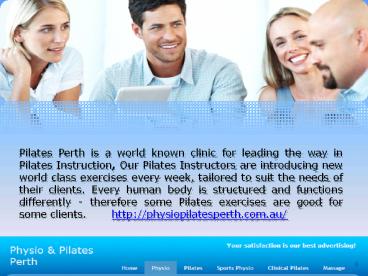 Perth Pilates