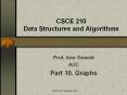 CSCE 210 Data Structures and Algorithms PowerPoint PPT Presentation