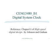CENG3480_B1 Digital System Clock