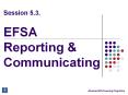 Session 5.3.  EFSA Reporting PowerPoint PPT Presentation