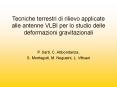 Tecniche terrestri di rilievo applicate alle antenne VLBI per lo studio delle deformazioni gravitazionali PowerPoint PPT Presentation