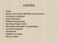 AGENDA PowerPoint PPT Presentation