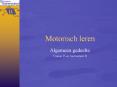 Motorisch leren PowerPoint PPT Presentation