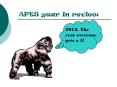 APES year in review PowerPoint PPT Presentation