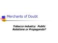 Merchants of Doubt PowerPoint PPT Presentation