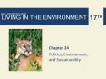 Politics, Environment, and Sustainability PowerPoint PPT Presentation