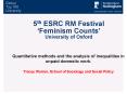 5th ESRC RM Festival  PowerPoint PPT Presentation