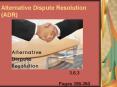 Alternative Dispute Resolution (ADR) PowerPoint PPT Presentation