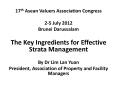 17th Asean Valuers Association Congress PowerPoint PPT Presentation