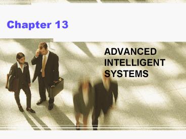 ADVANCED INTELLIGENT SYSTEMS