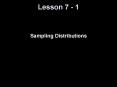 Sampling Distributions PowerPoint PPT Presentation