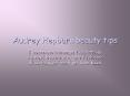 Audrey Hepburn beauty tips PowerPoint PPT Presentation