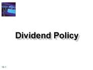 Dividend Policy