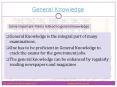 The free online support for general knowledge PowerPoint PPT Presentation