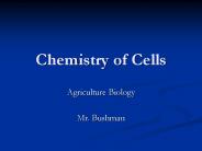 Chemistry of Cells