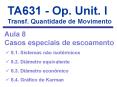 TA631 - Op. Unit. I Transf. Quantidade de Movimento PowerPoint PPT Presentation