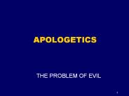 APOLOGETICS