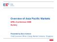 Overview of Asia Pacific Markets PowerPoint PPT Presentation