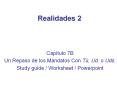 Realidades 2 PowerPoint PPT Presentation