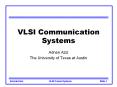 VLSI%20Communication%20Systems PowerPoint PPT Presentation
