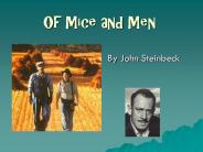 Of Mice and Men