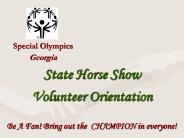 Special Olympics Georgia