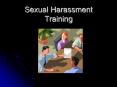 Sexual Harassment Training PowerPoint PPT Presentation