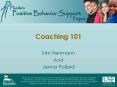 Coaching 101 PowerPoint PPT Presentation