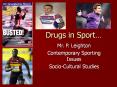 Drugs in Sport PowerPoint PPT Presentation