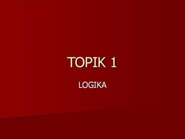 TOPIK 1