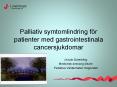 Palliativ symtomlindring f PowerPoint PPT Presentation