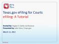 Texas.gov eFiling for Courts PowerPoint PPT Presentation