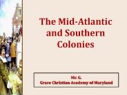 The Restoration Colonies