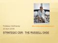 Strategic CSR: The Russell Case PowerPoint PPT Presentation