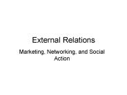 External Relations