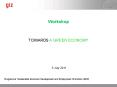 TOWARDS A GREEN ECONOMY PowerPoint PPT Presentation