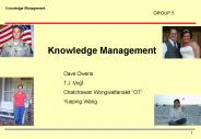 Knowledge Management