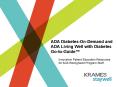 ADA Diabetes-On-Demand and ADA Living Well with Diabetes Go-to-Guide PowerPoint PPT Presentation