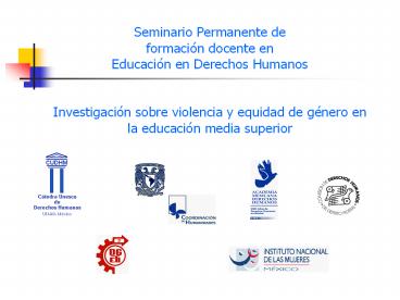 Seminario Permanente de formaci