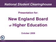 Clearinghouse Academy Presentation