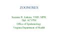 ZOONOSES PowerPoint PPT Presentation
